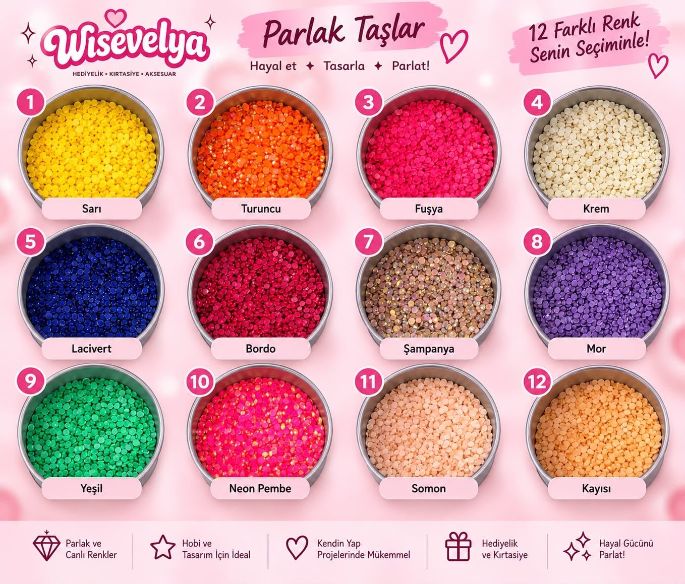 Bedazzling Taşları (10 gr)