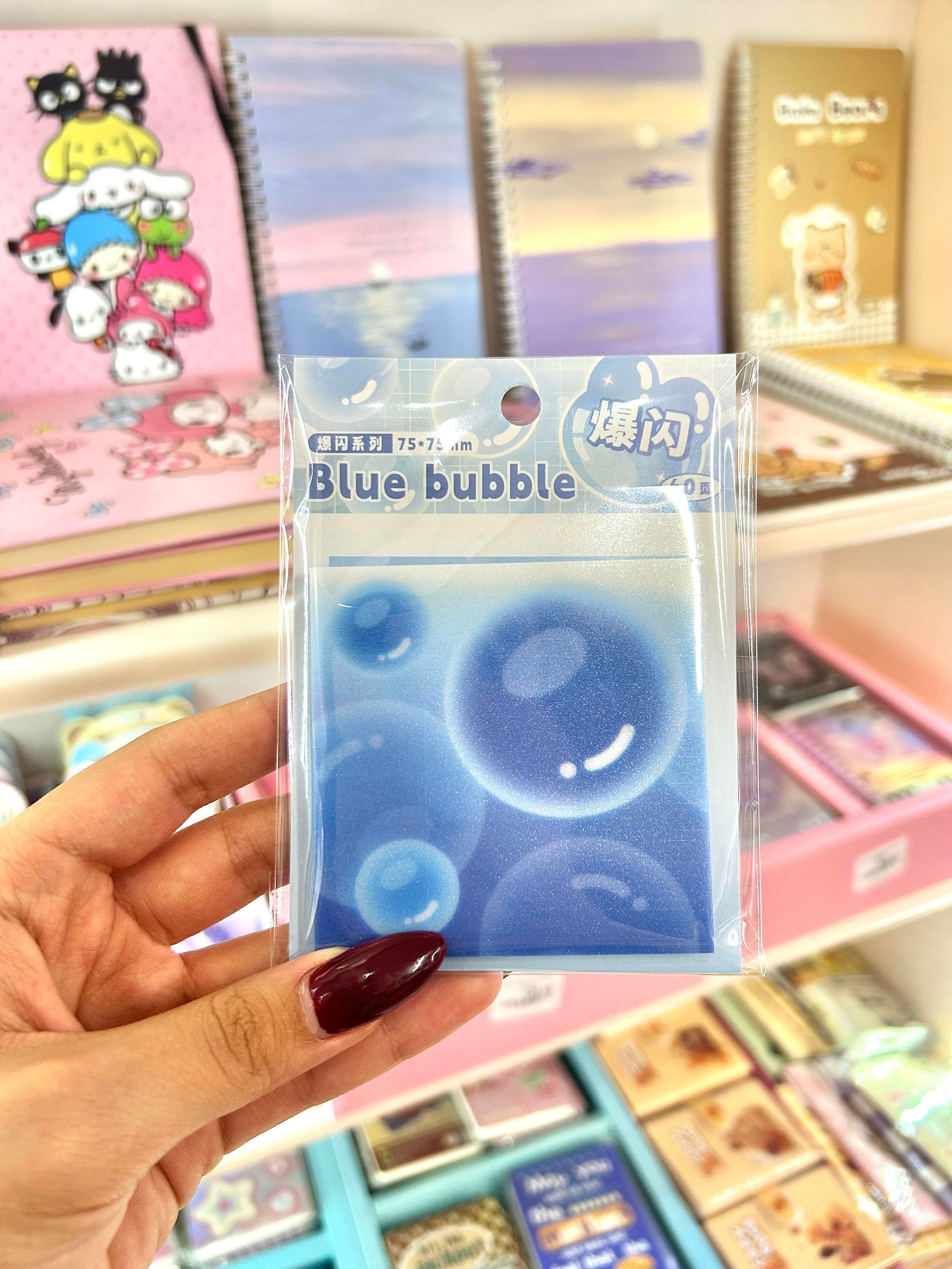 Blue Bubble Post-It