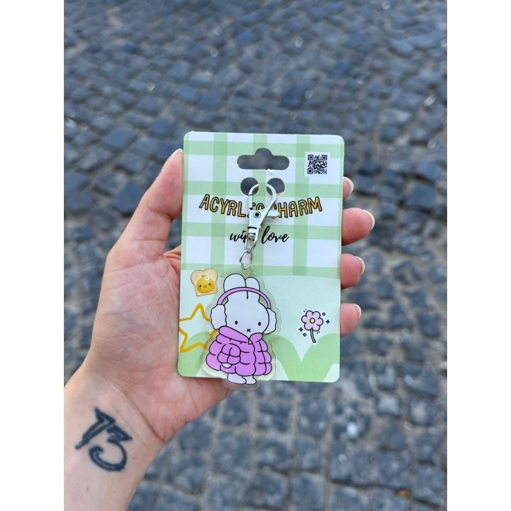 Bunny Akrilik Charm
