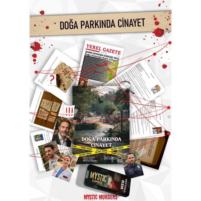 Dedektiflik Cinayet Çözme Oyunu - Doğa Parkında Cinayet