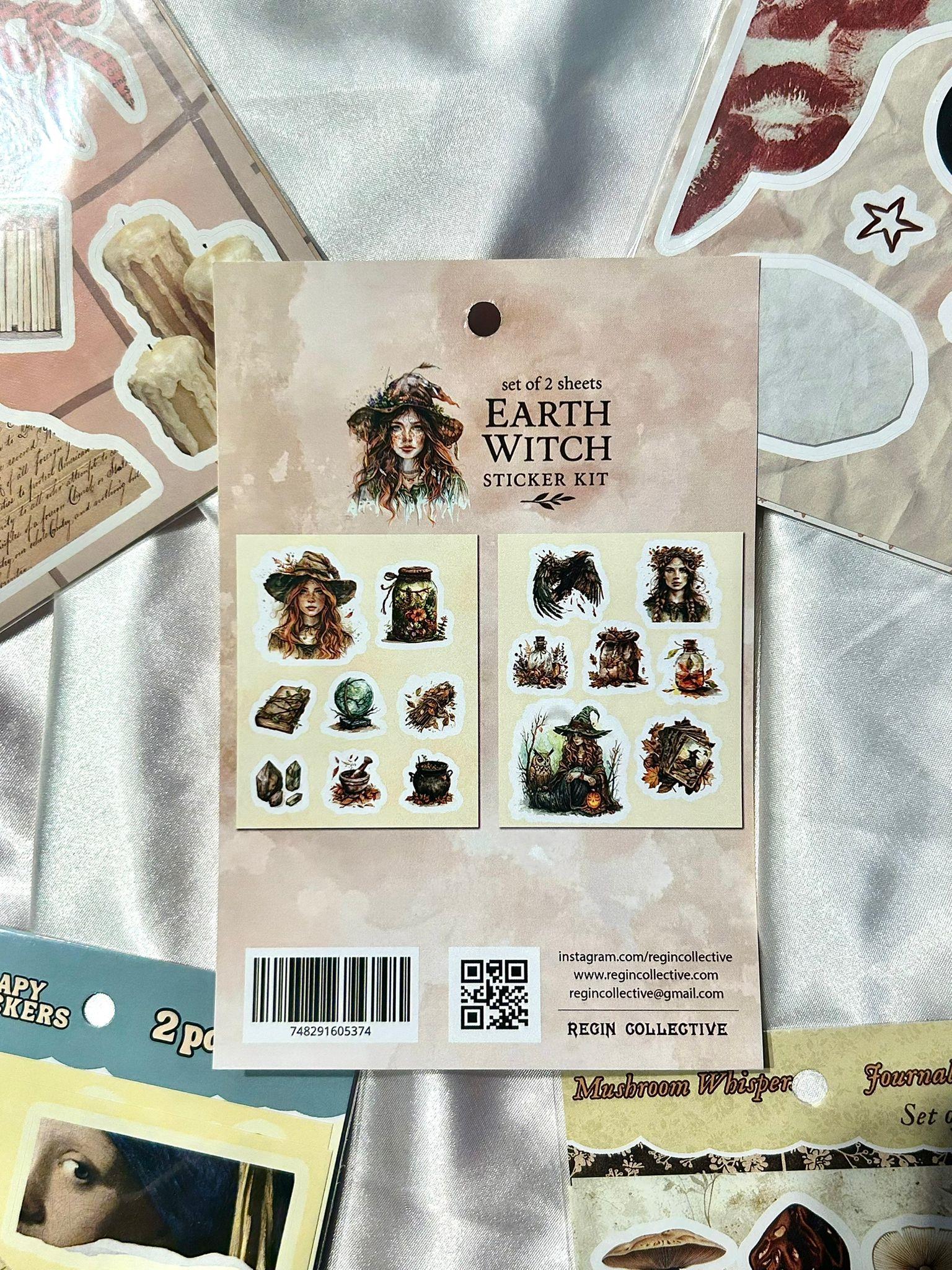 Earth Witch Sticker Kit