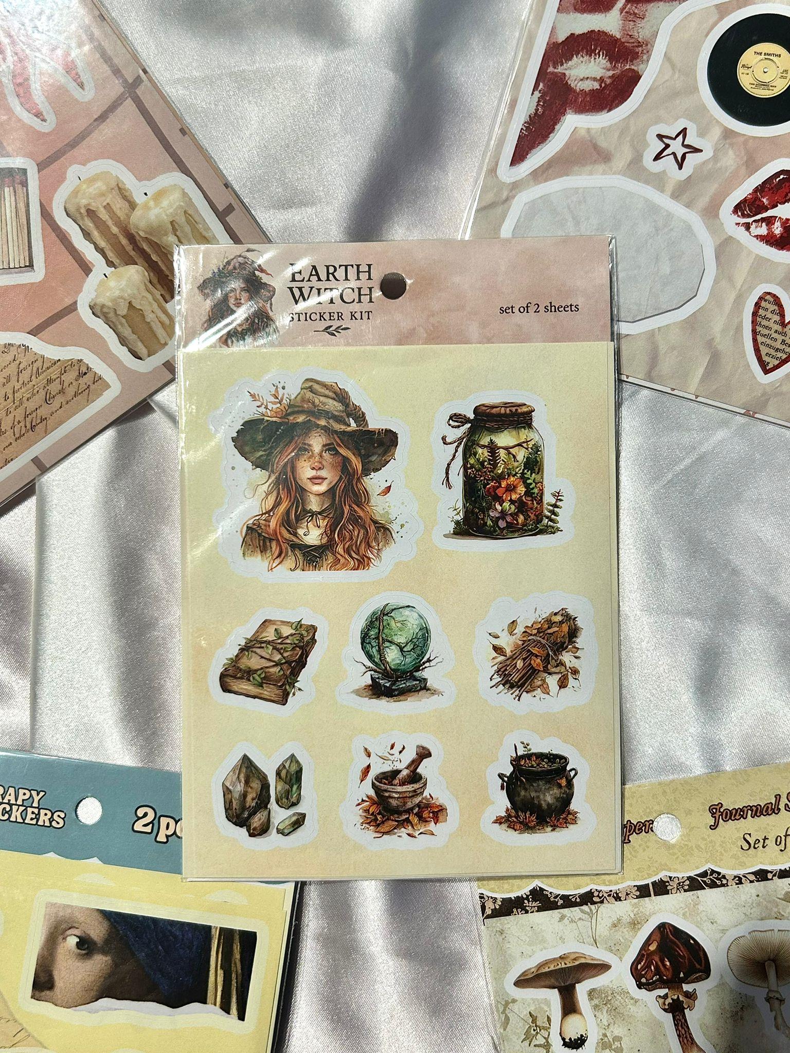 Earth Witch Sticker Kit