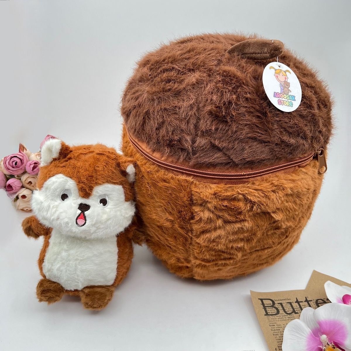 Fındık Sincap Peluş