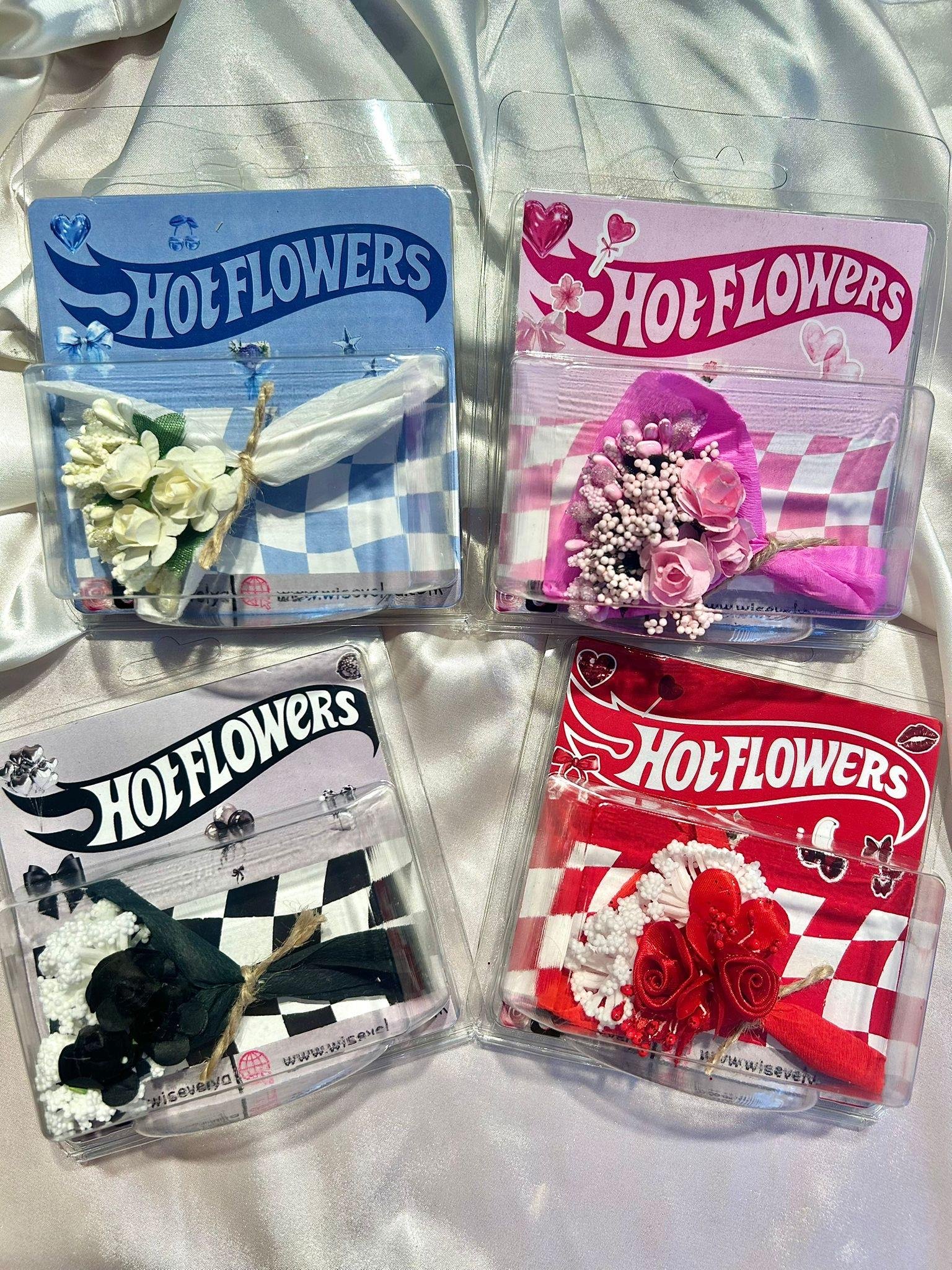 Hot Flowers Kırmızı