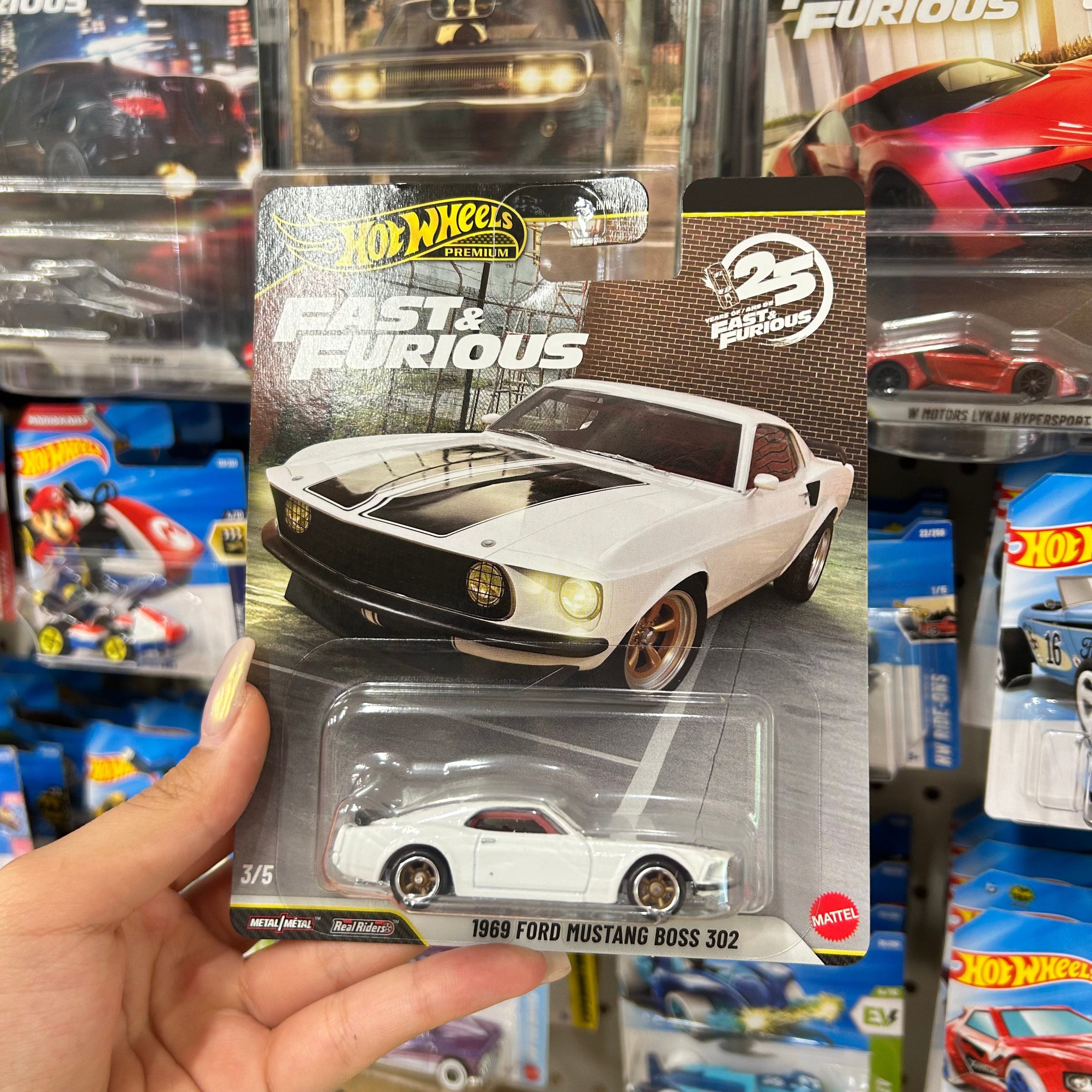 Hot Wheels Fast Furıous 1969 Ford Mustang Boss 302