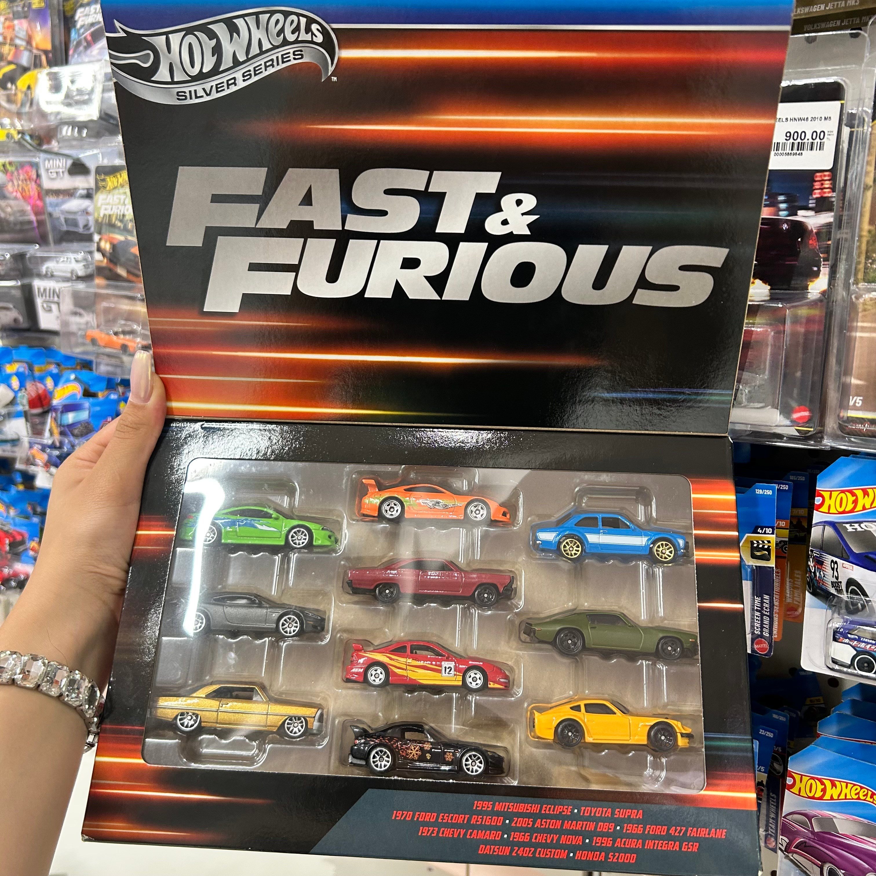 Hot Wheels Fast Furıous Set