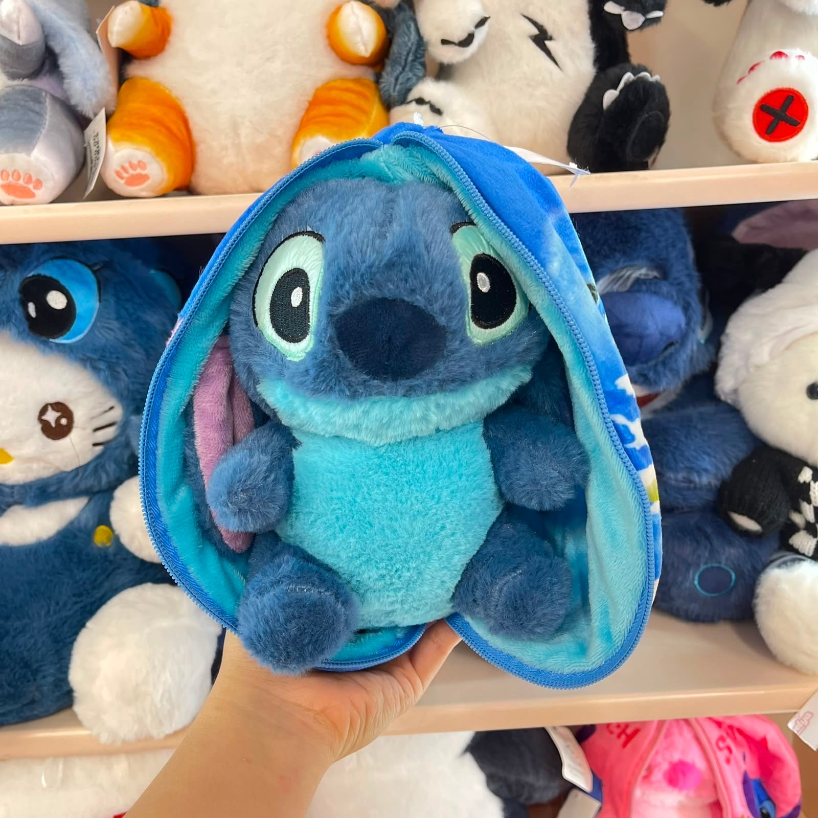 Kapanabilir Stitch Peluş