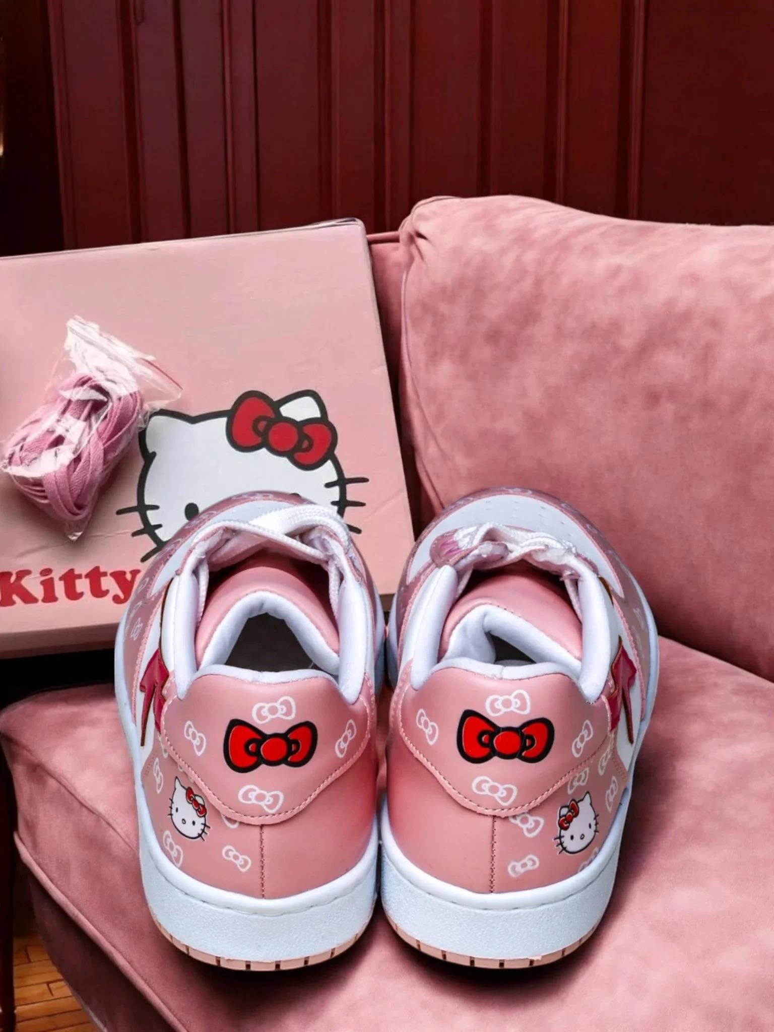 Kitty Pembe Spor Ayakkabı