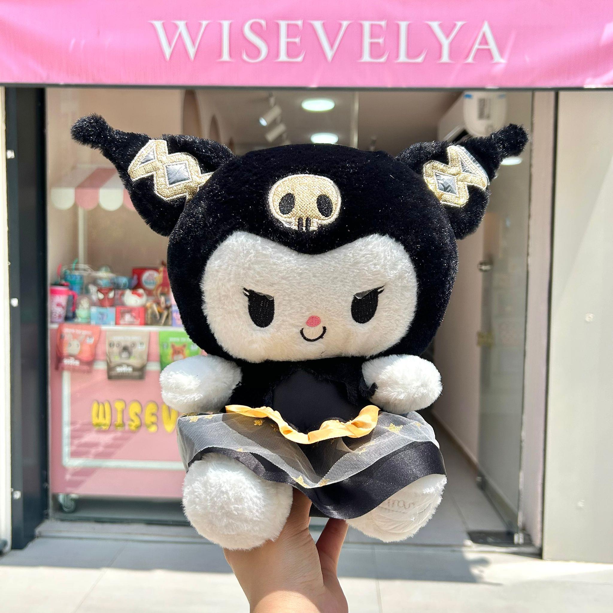 Kuromi Siyah Etekli Peluş