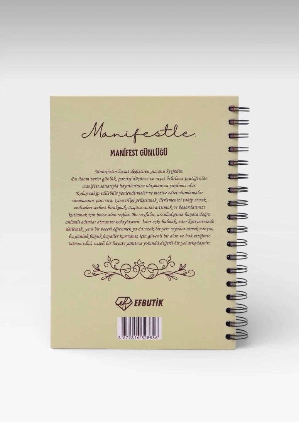 Manifest Günlüğü Ajanda Yeşil