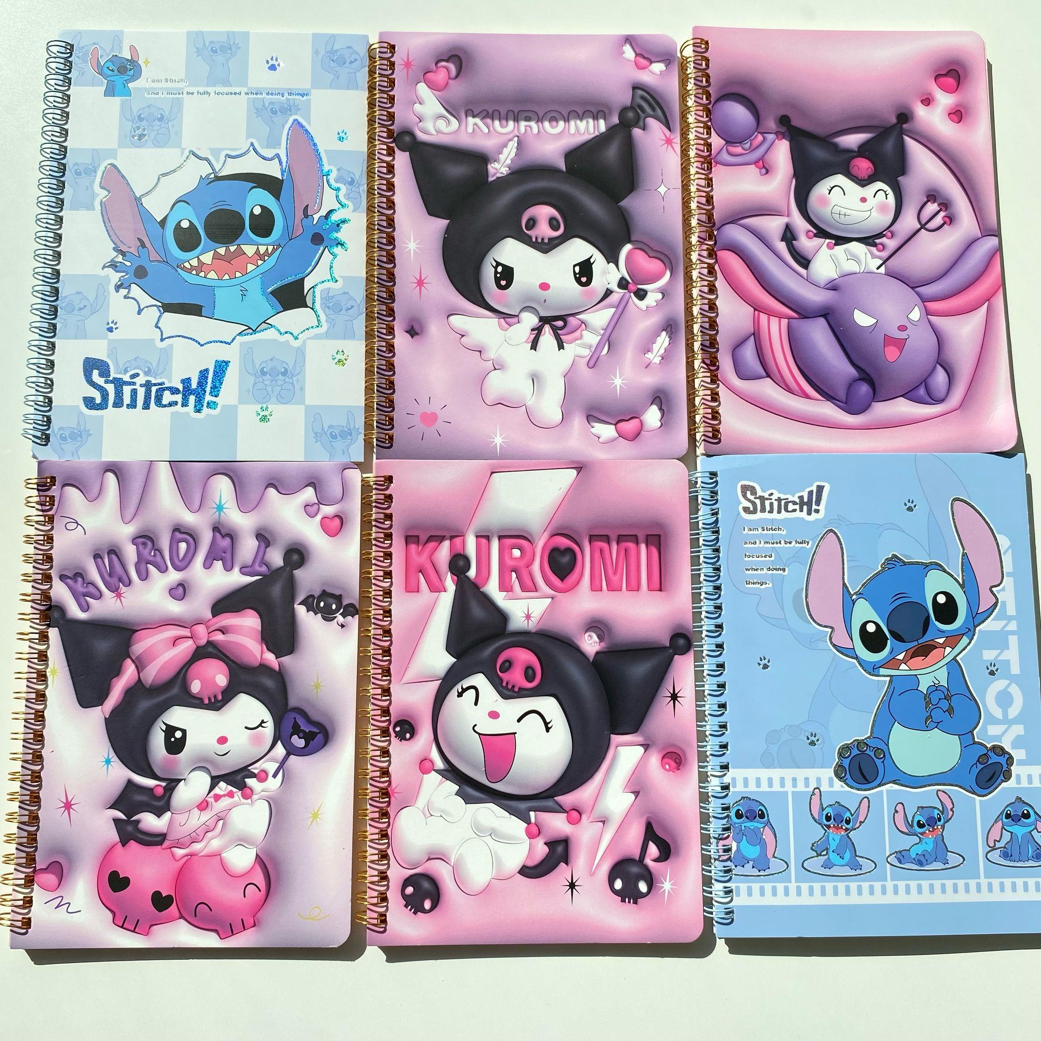Mavi Stitch Çizgili Not Defteri