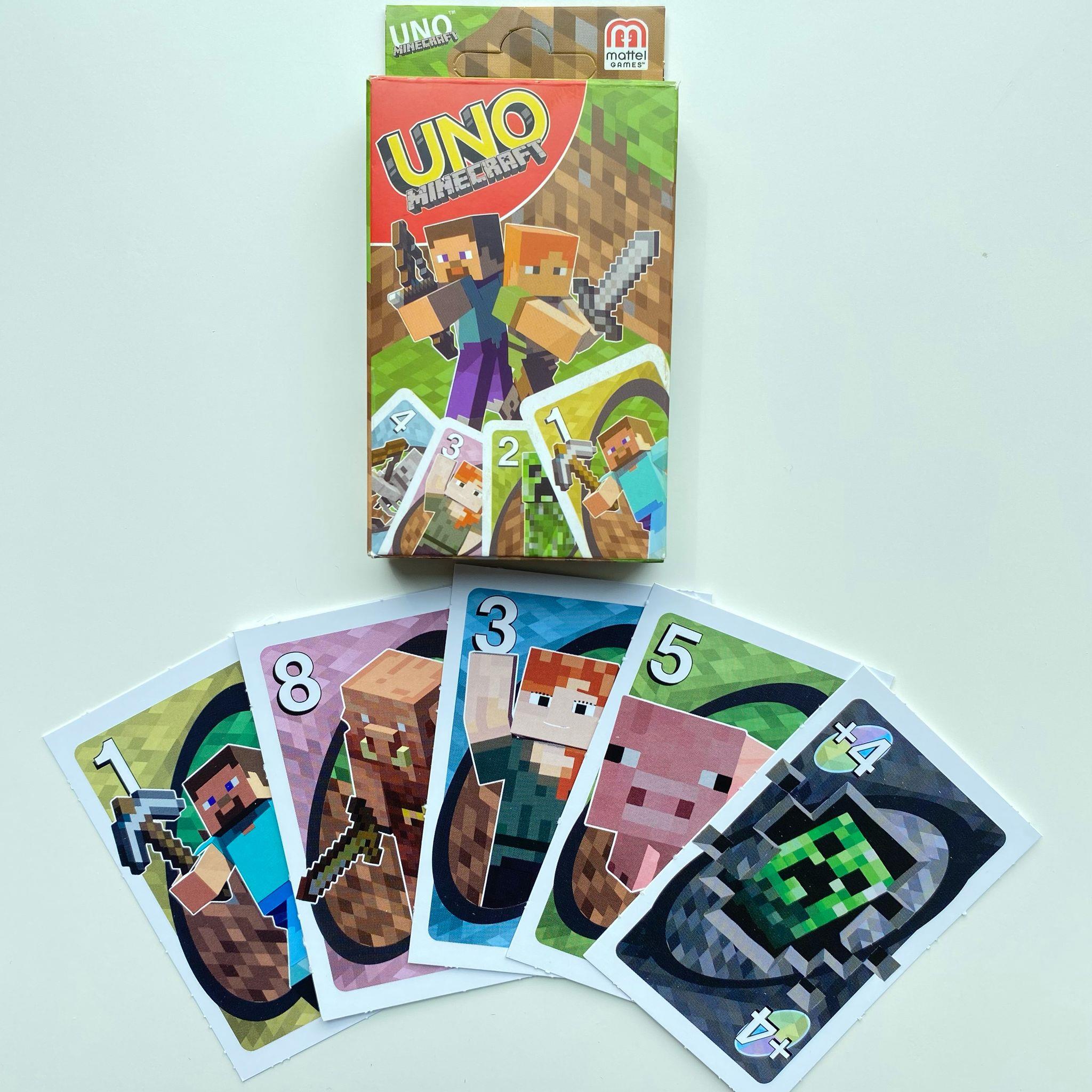 Minecraft Uno Kartı