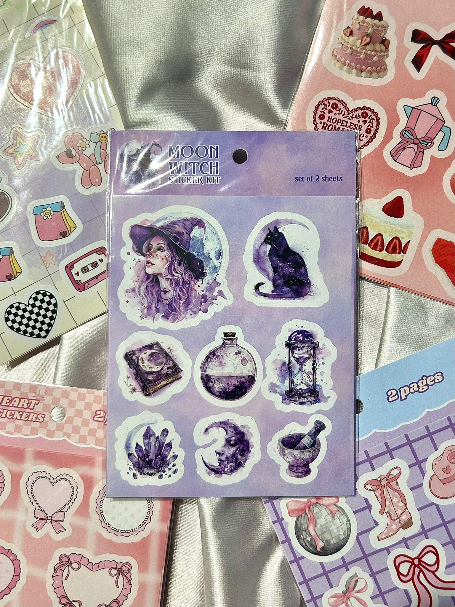 Moon Witch Sticker Kit