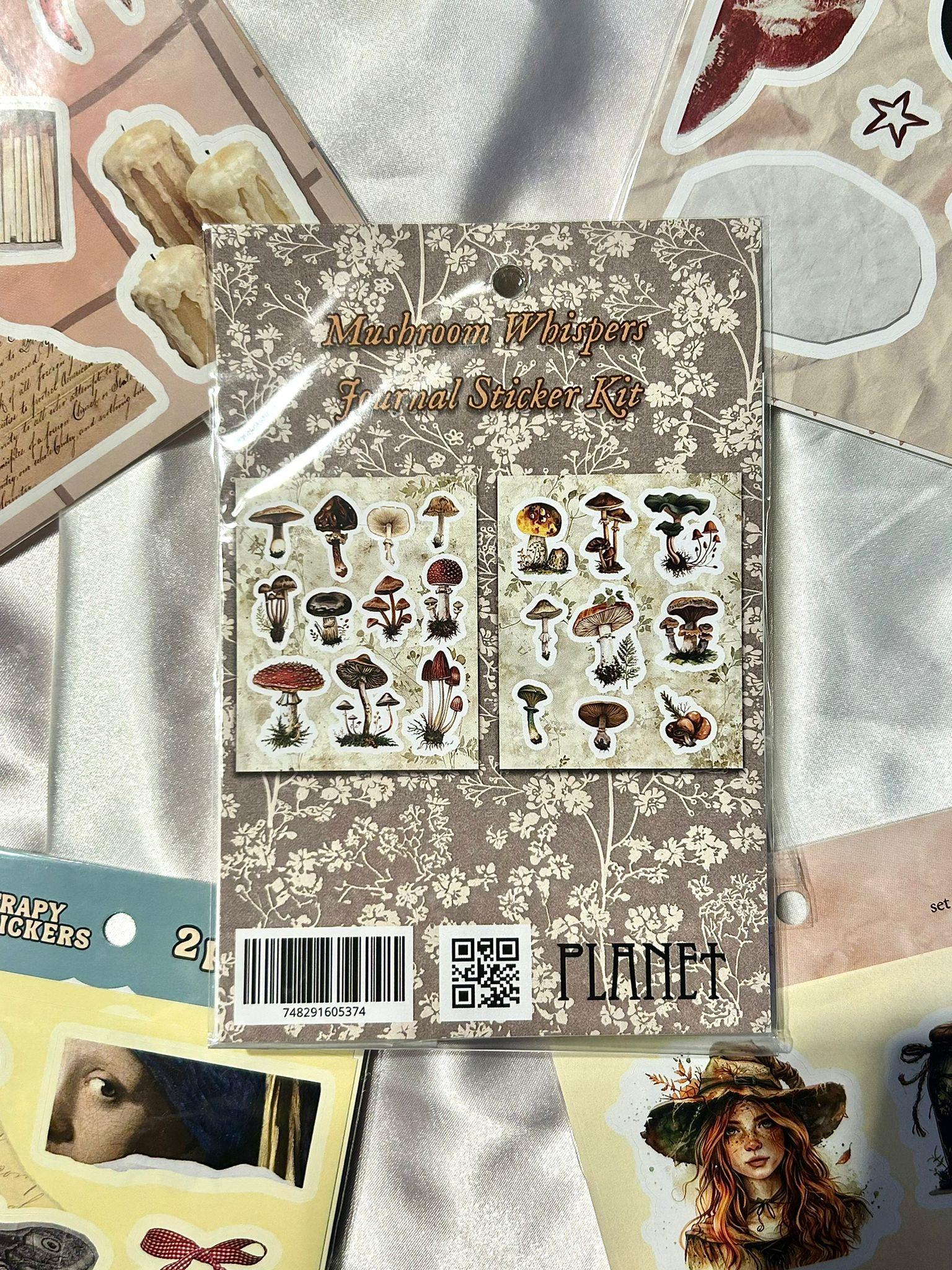 Mushroom Whisper Fournal Sticker Set