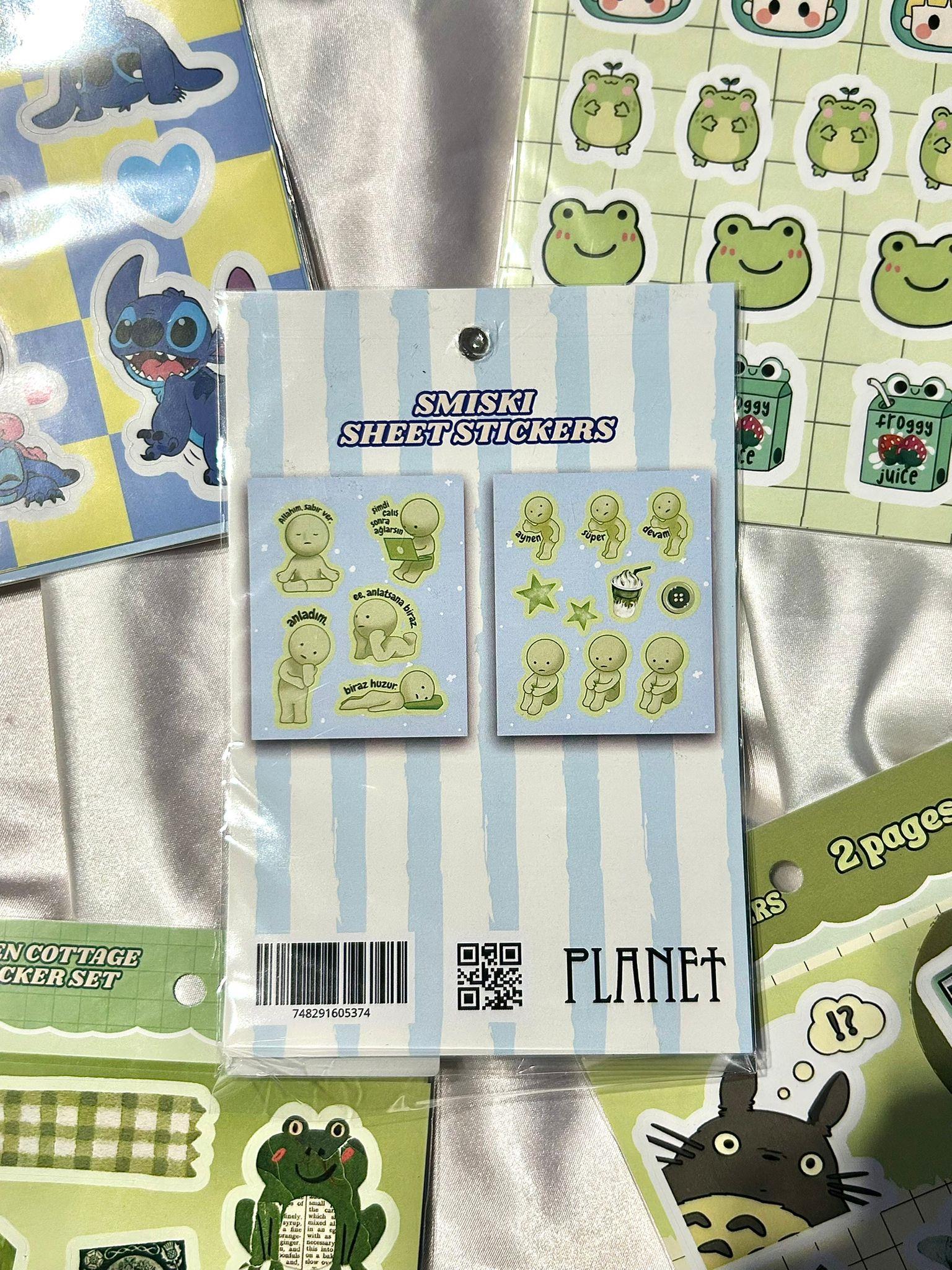 Smiski Sheet Stickers