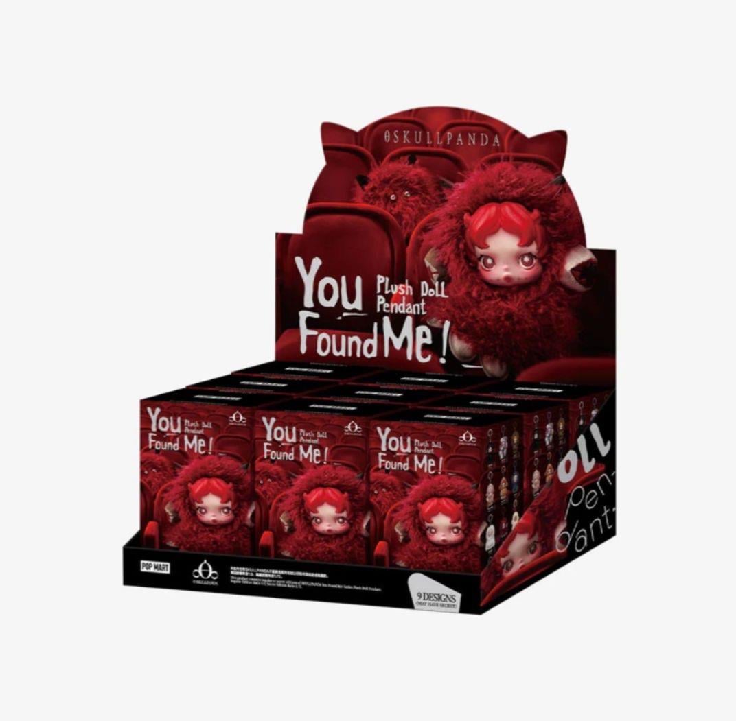 You Found Me! Plush Doll Pendant Skullpanda