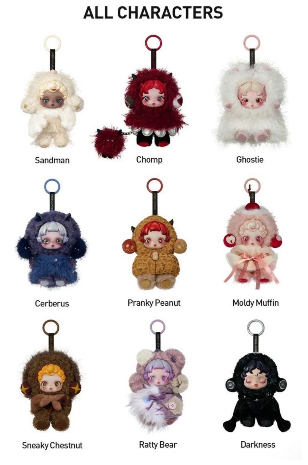 You Found Me! Plush Doll Pendant Skullpanda