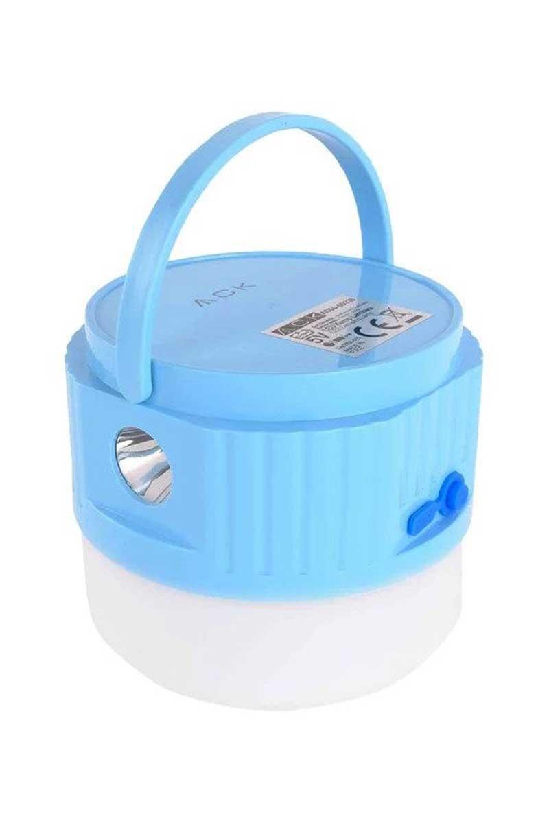 ACK AC04-00130 7500K MAVİ KASA ŞARJLI KAMP LAMBASI