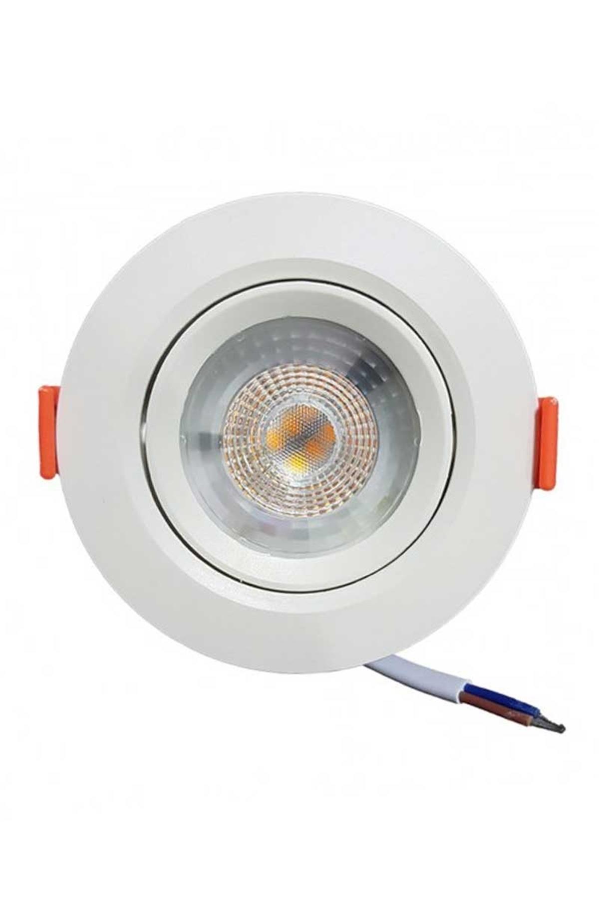 ACK AD01-00530 6500K Beyaz 5W Beyaz Kasa Cob Led Spot Armatür