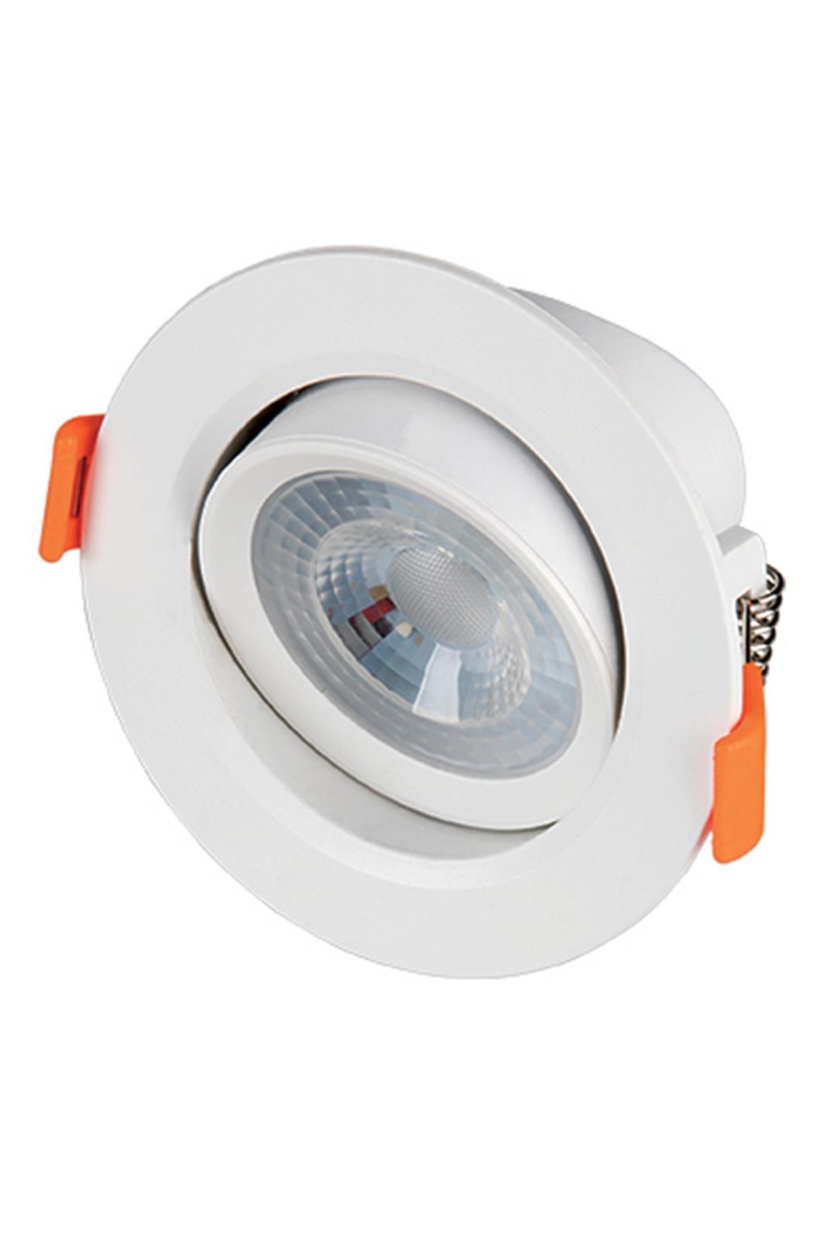 ACK AD01-00530 6500K Beyaz 5W Beyaz Kasa Cob Led Spot Armatür