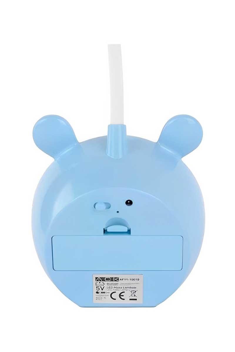 ACK AF11-10010 2 Renkli Mavi Kasa Şarj Edilebilir Masa Lambası