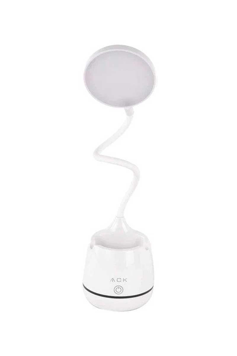 ACK AF11-10014 2.5W 2 RENKLİ DOKUNMATİK ŞARJ EDİLEBİLİR 310LM MASA LAMBASI