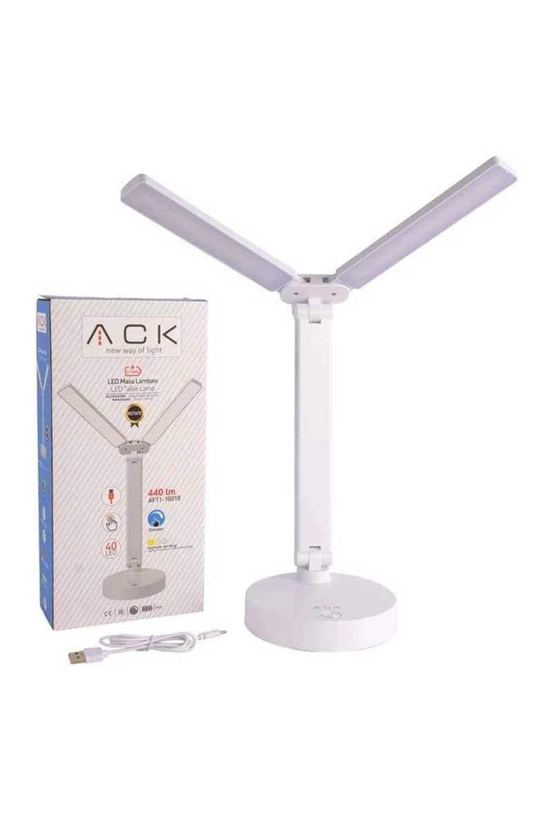ACK AF11-10018 ŞARJ EDİLEBİLİR 440LM MASA LAMBASI 