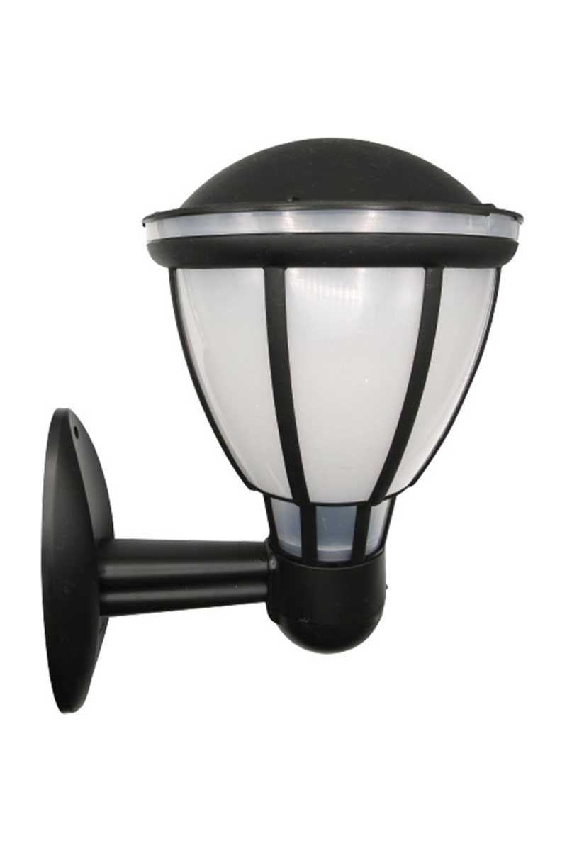 ACK AG55-05121 E27 Sardes Siyah Bahçe Duvar Apliği