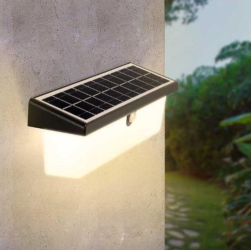 ACK AG60-03851 IP54 Siyah Solar Duvar Apliği