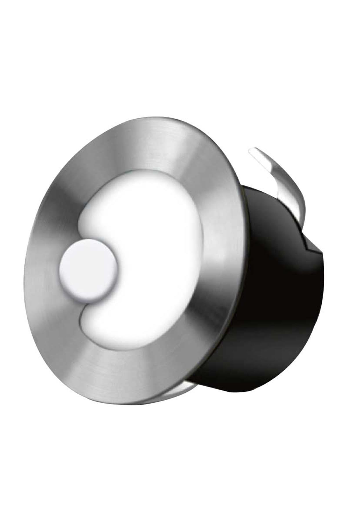 ACK AH07-00604 1.5W 3000K Günışığı Sensörlü Yuvarlak Led Merdiven Ve Duvar Armatürü