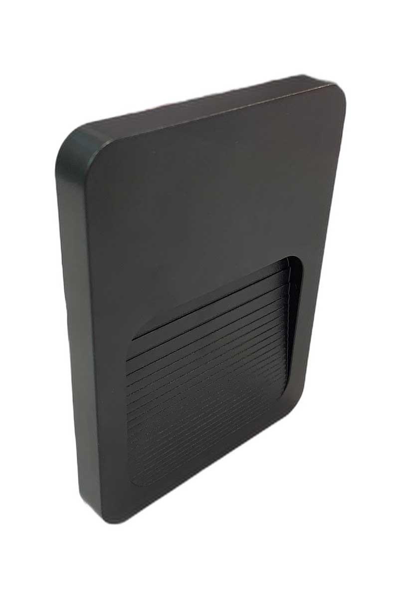 ACK AH07-01400 3000K GÜNIŞIĞI 2W SİYAH KASA AVVA LED DUVAR ARMATÜRÜ 