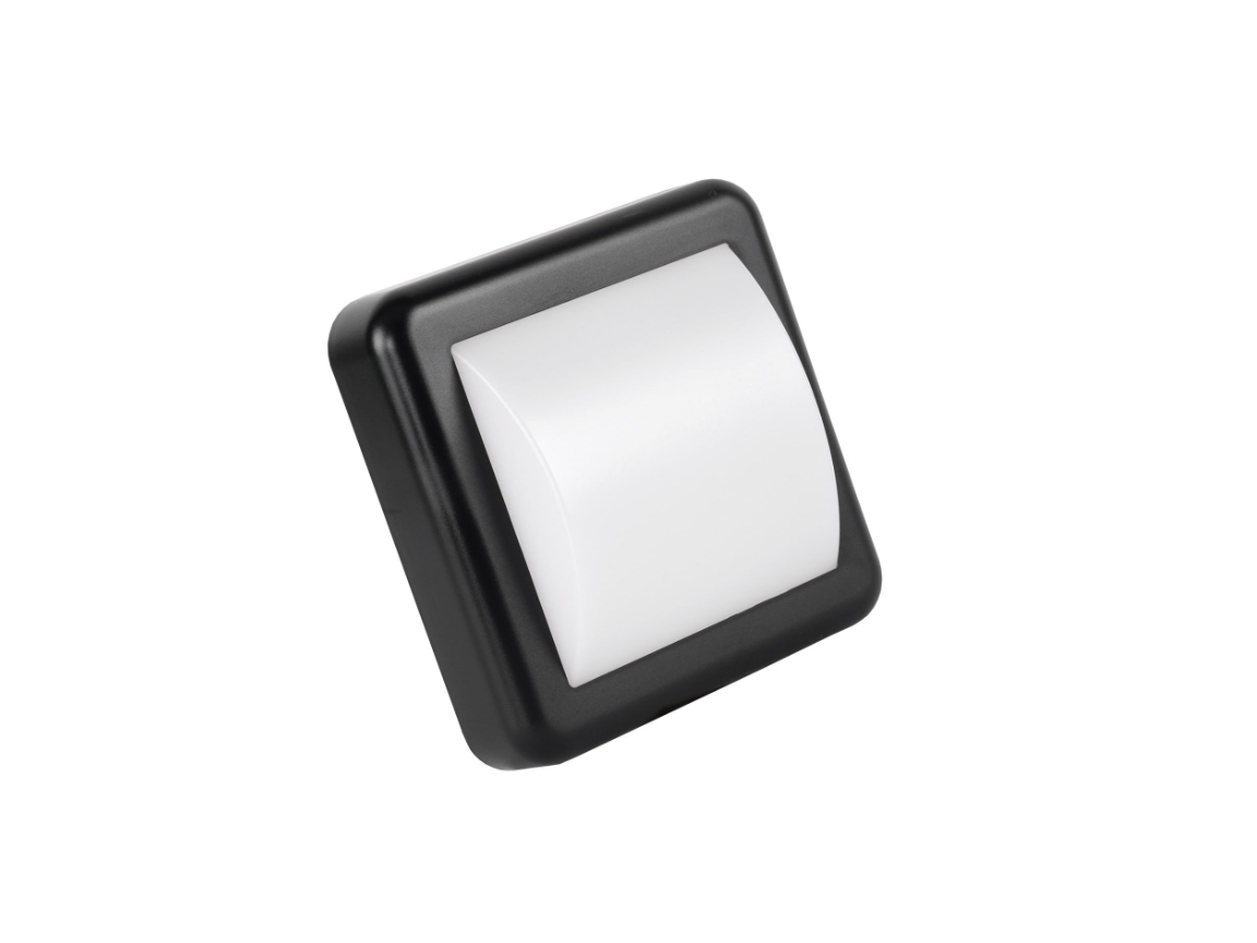 ACK AH07-05001 3000K Günışığı 4W Siyah Kasa Ip44 Led Duvar Apliği