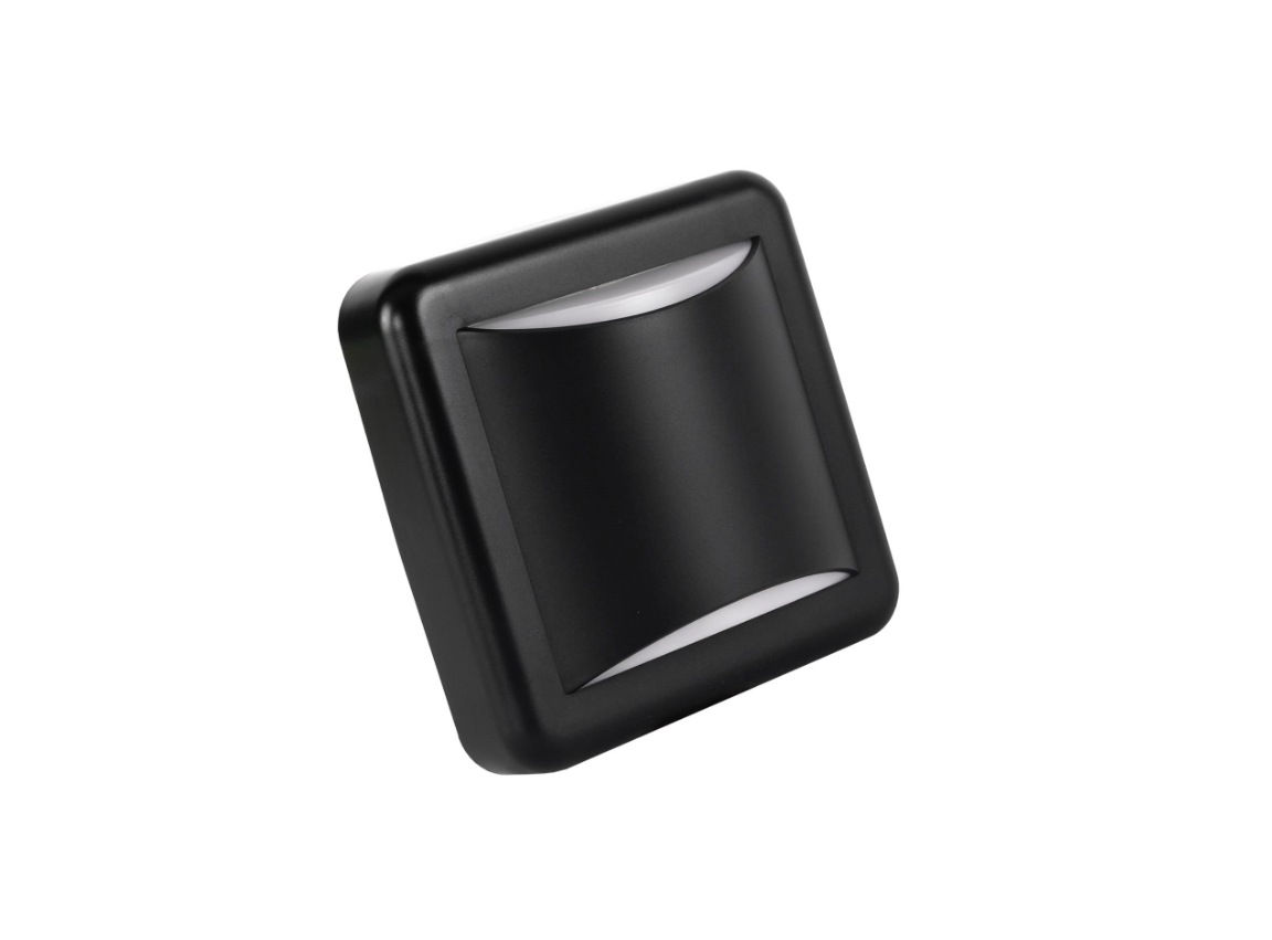 ACK AH07-05101 3000K Günışığı 4W Siyah Kasa Ip44 Led Duvar Apliği