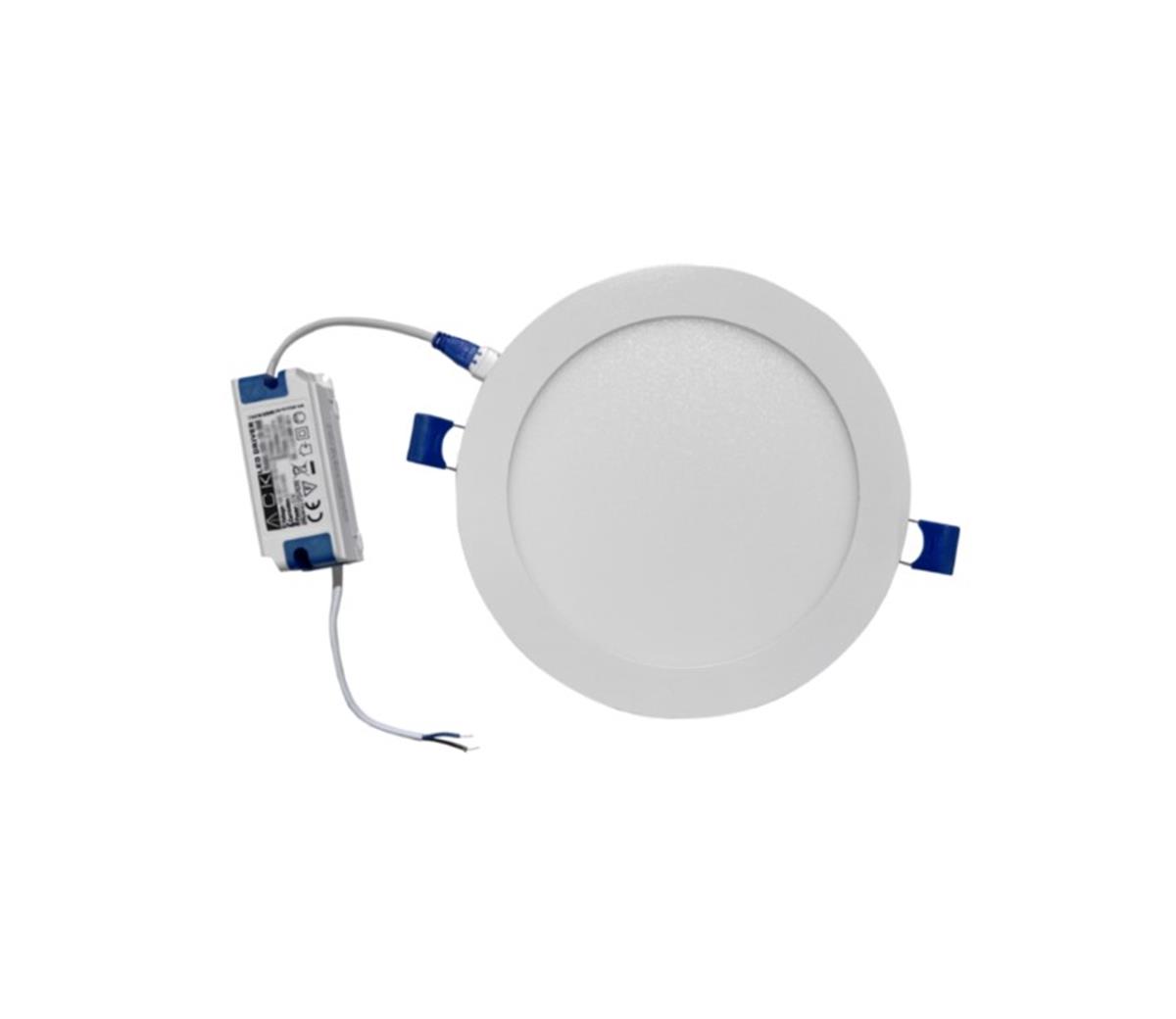 ACK AP01-00630 6500K Beyaz 6W Beyaz Kasa Sıva Altı Yuvarlak Led Panel