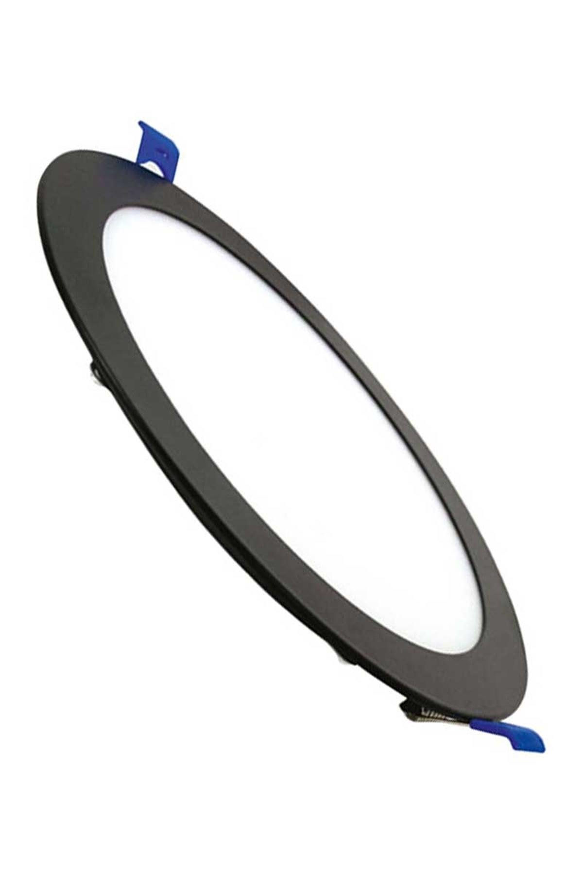 ACK AP01-01811 4000K Ilık Beyaz 18W Siyah Kasa Sıva Altı Yuvarlak Led Panel