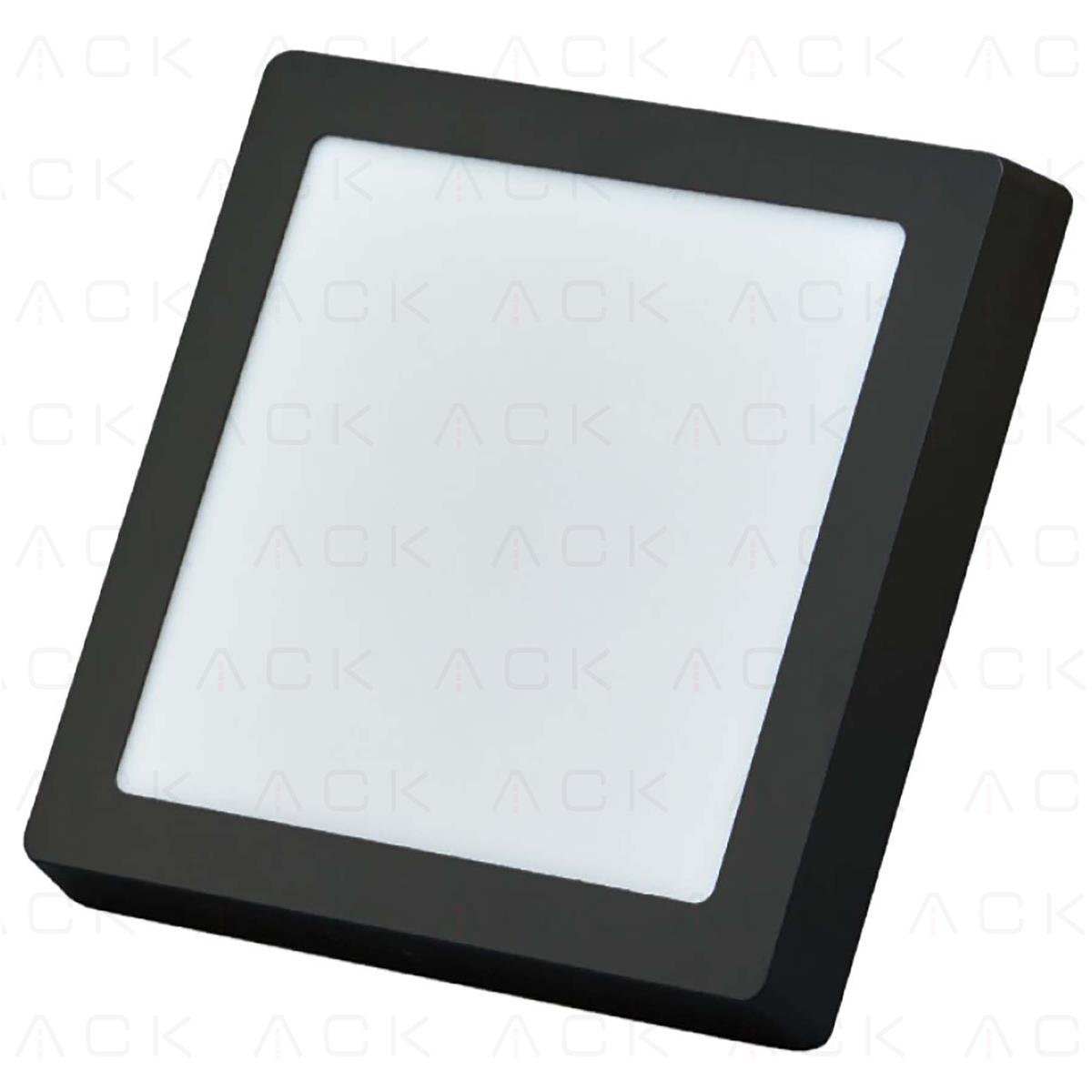 ACK AP04-02411 4000K ILIK BEYAZ 24W SİYAH KASA SIVA ÜSTÜ KARE 30X30 LED PANEL