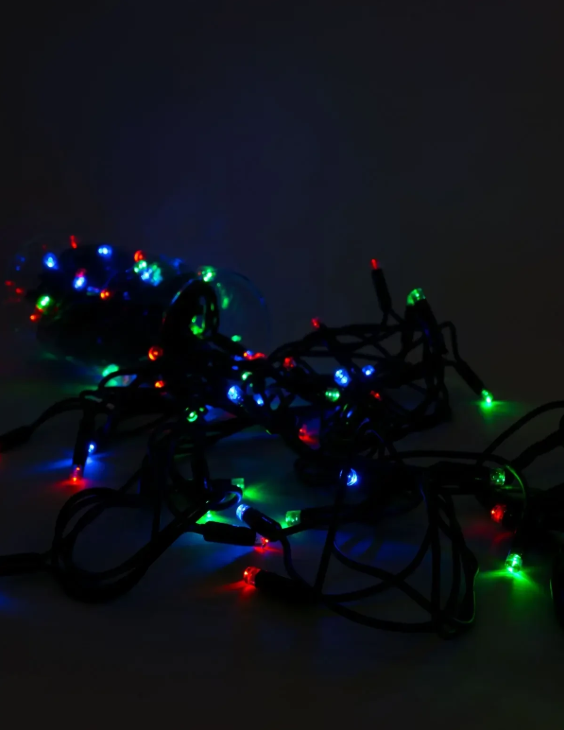 ACK AS90-00109 10m 220V RGB 100 Ledli Eklenebilir Led Süsleme Işığı