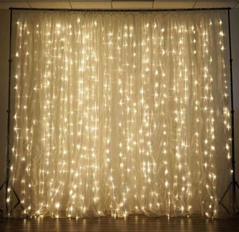 ACK AS90-00300F 220V 3000K Günışığı Flaşlı 400 Led Perde