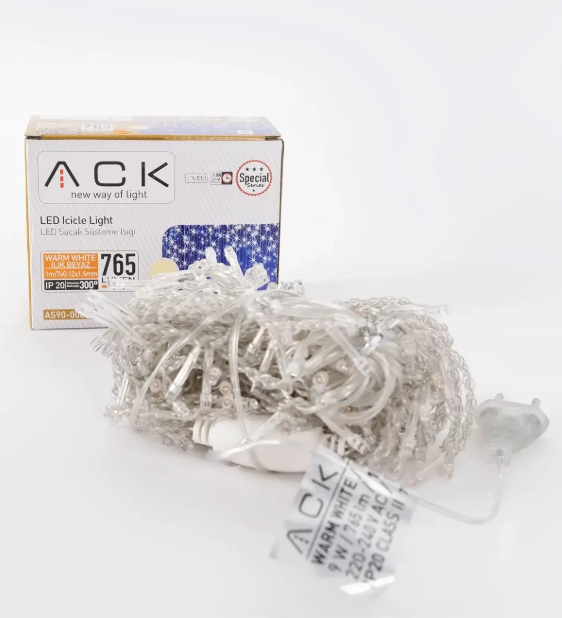 ACK AS90-00800 9W 3000K Günışığı 192 Led İç Mekan Saçak Işık