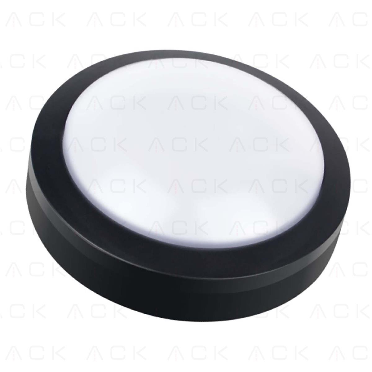 ACK AT10-51831 6500K BEYAZ 18W SİYAH KASA LED DUVAR VE TAVAN ARMATÜRÜ