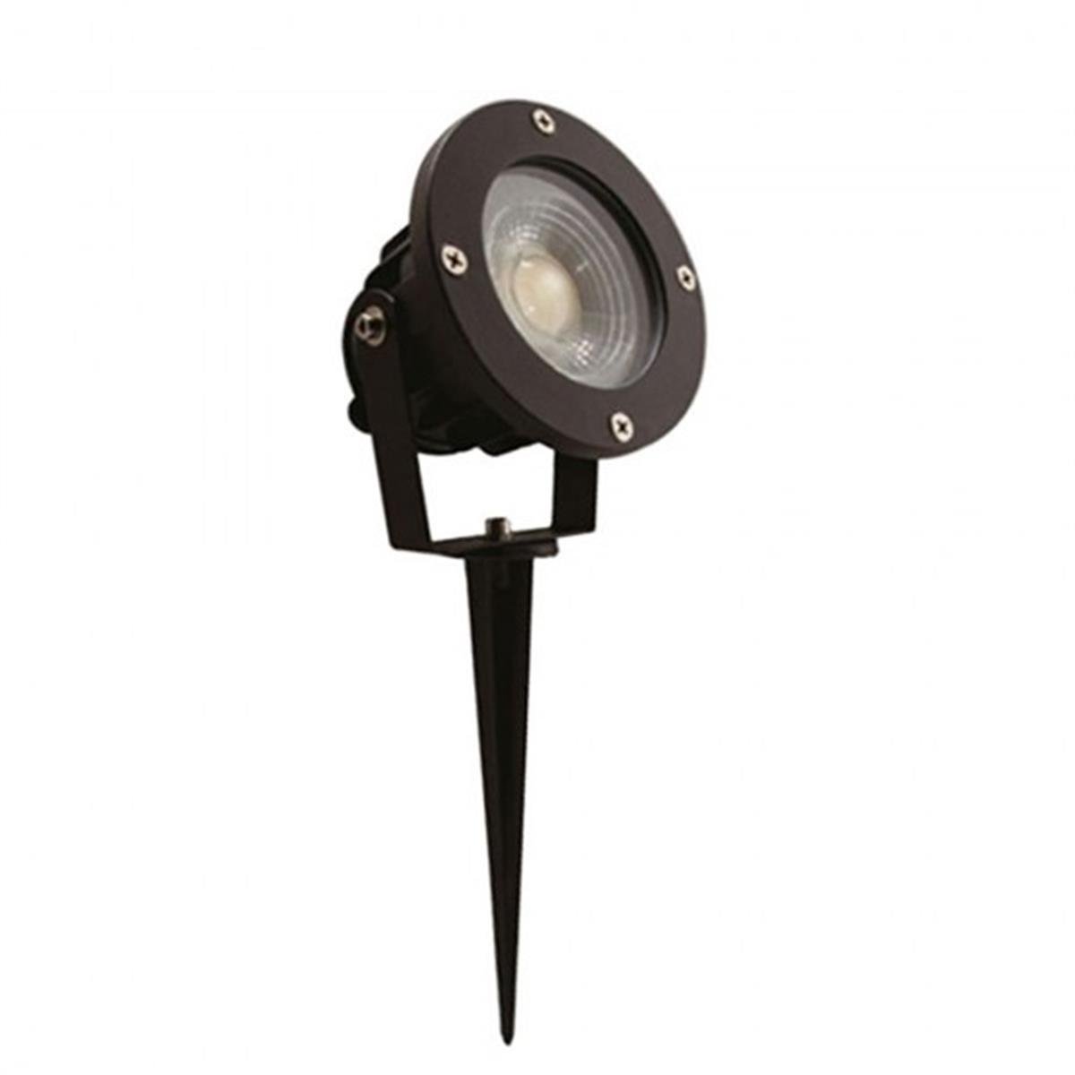 ACK At25-00331 6500K Beyaz 10W Siyah Led Kazıklı Çim Armatürü