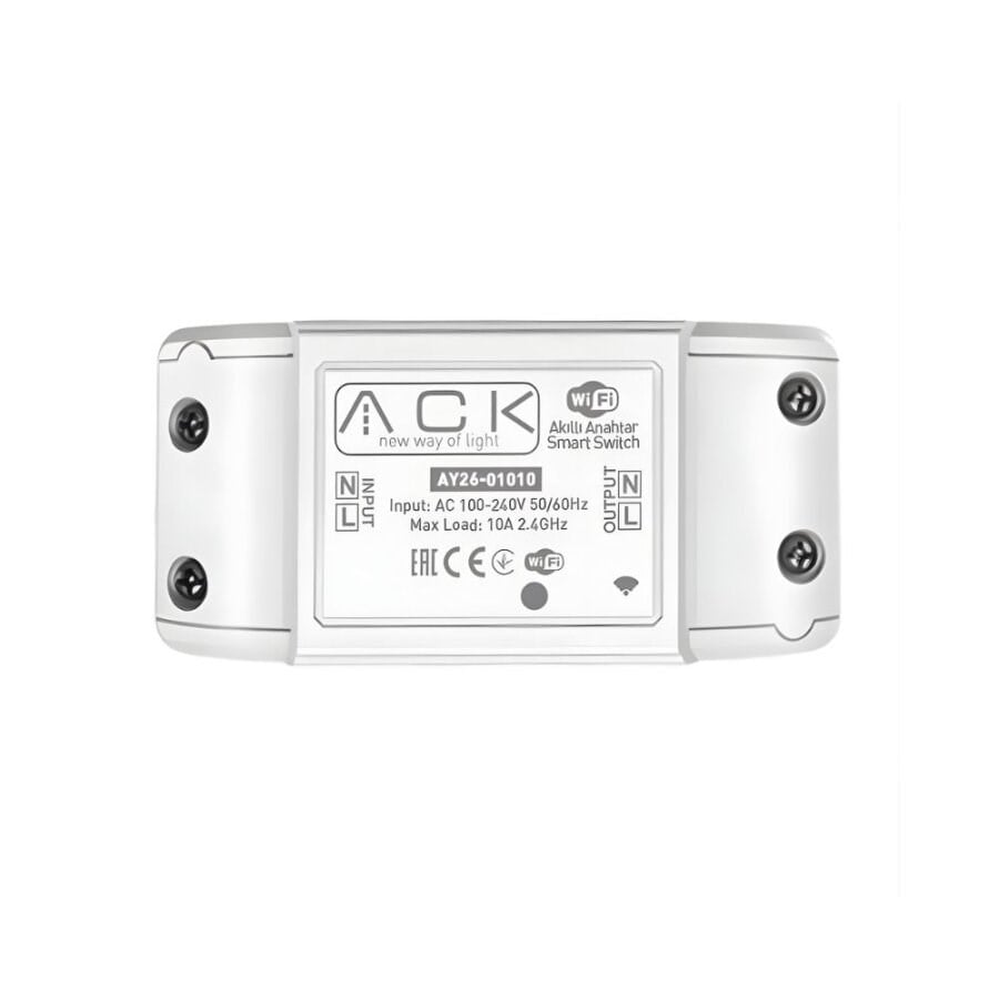 ACK AY20-01010 AKILLI ANAHTAR WİFİ ÖZELLİKLİ