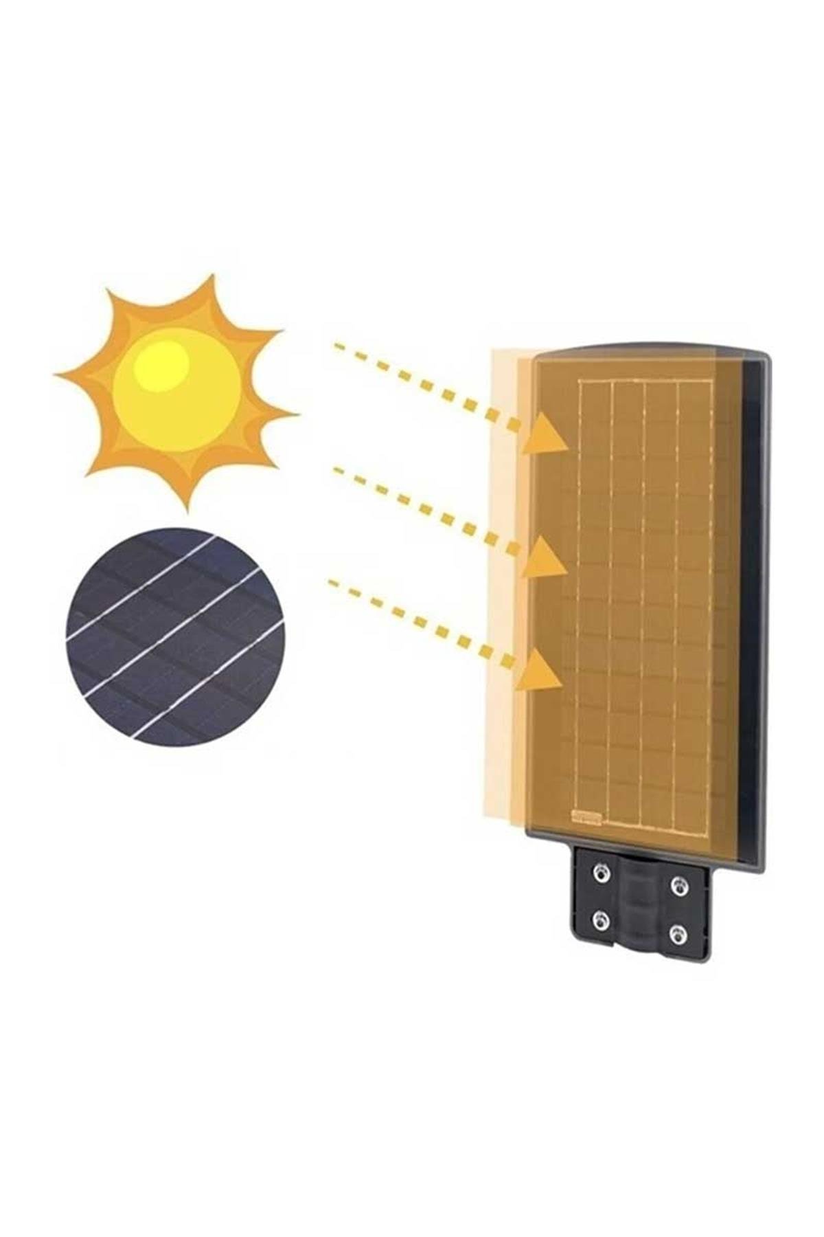 CATA CT-4640 200W SOLAR SOKAK ARMATÜRÜ 6400K BEYAZ IŞIK