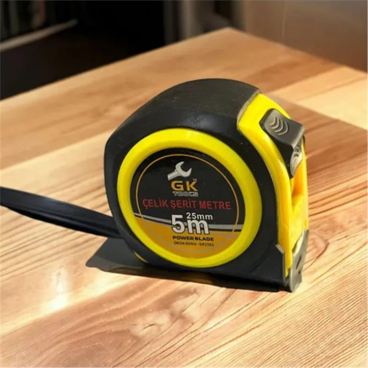 GK 1503 ÇELİK ŞERİT METRE 25MMX5M