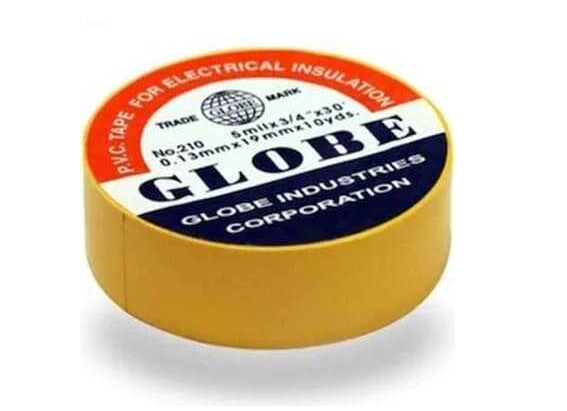 GLOBE TEKLİ SARI İZOLE ELEKTRİK BANDI