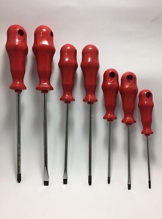 HON 7'Lİ MIKNATISLI TORNAVİDA SETİ KIRMIZI 