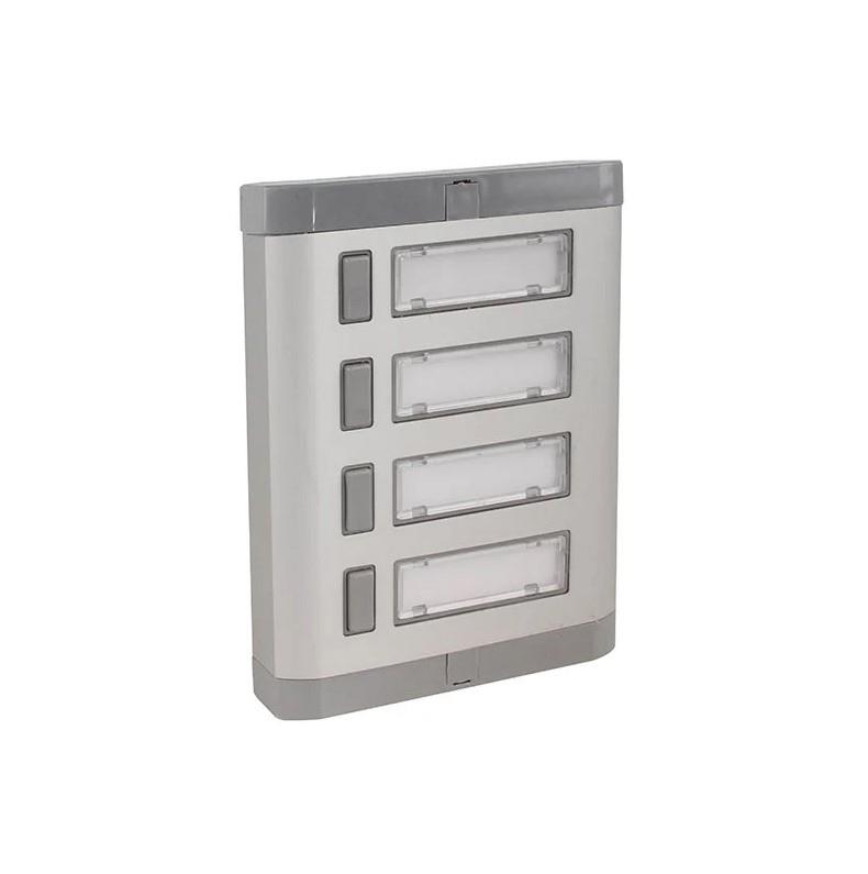 MUTLUSAN 4'LÜ ALÜMİNYUM ZİL BUTONU 1.KALİTE 037 106 020004