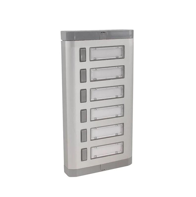 MUTLUSAN 6'LI ALÜMİNYUM ZİL BUTONU 1.KALİTE 037 106 020006