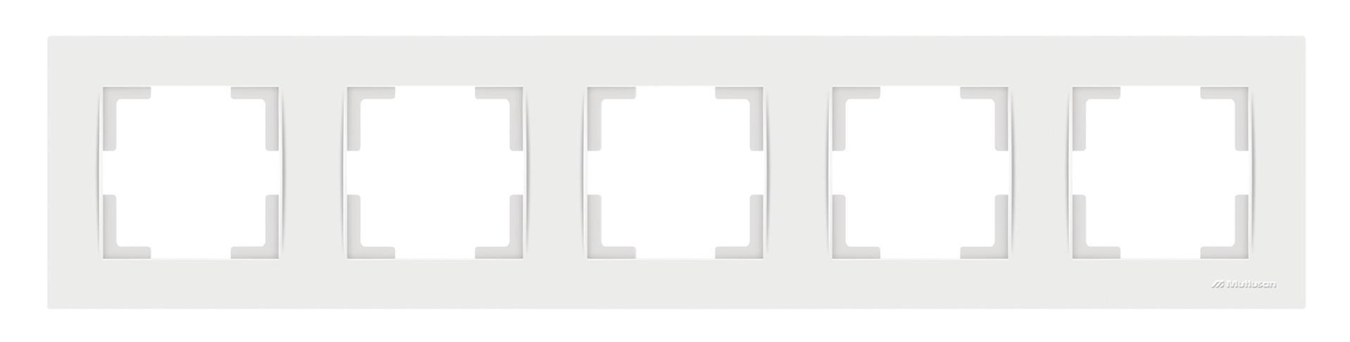 MUTLUSAN RİTA BEYAZ BEŞLİ YATAY ÇERÇEVE 2220 800 1501