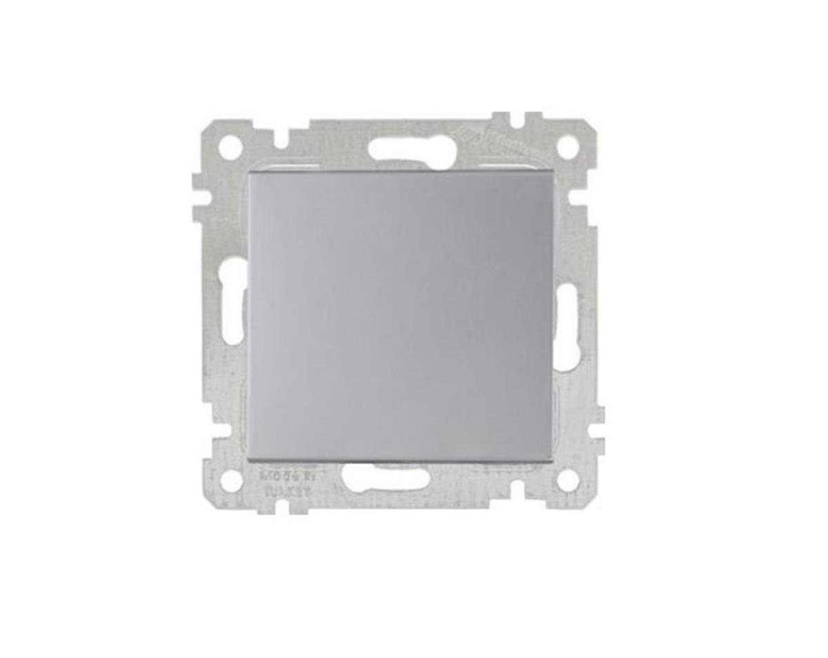 MUTLUSAN RİTA METALİK İNOX MEK+TUŞ ANAHTAR (VİDALI) - 2200 401 0282